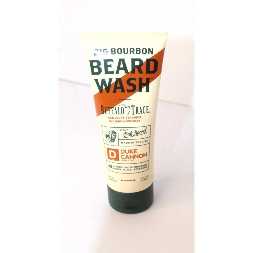 Duke Cannon Big‎ Bourbon Beard Wash 6 oz Oak Barrel Scent New Unused